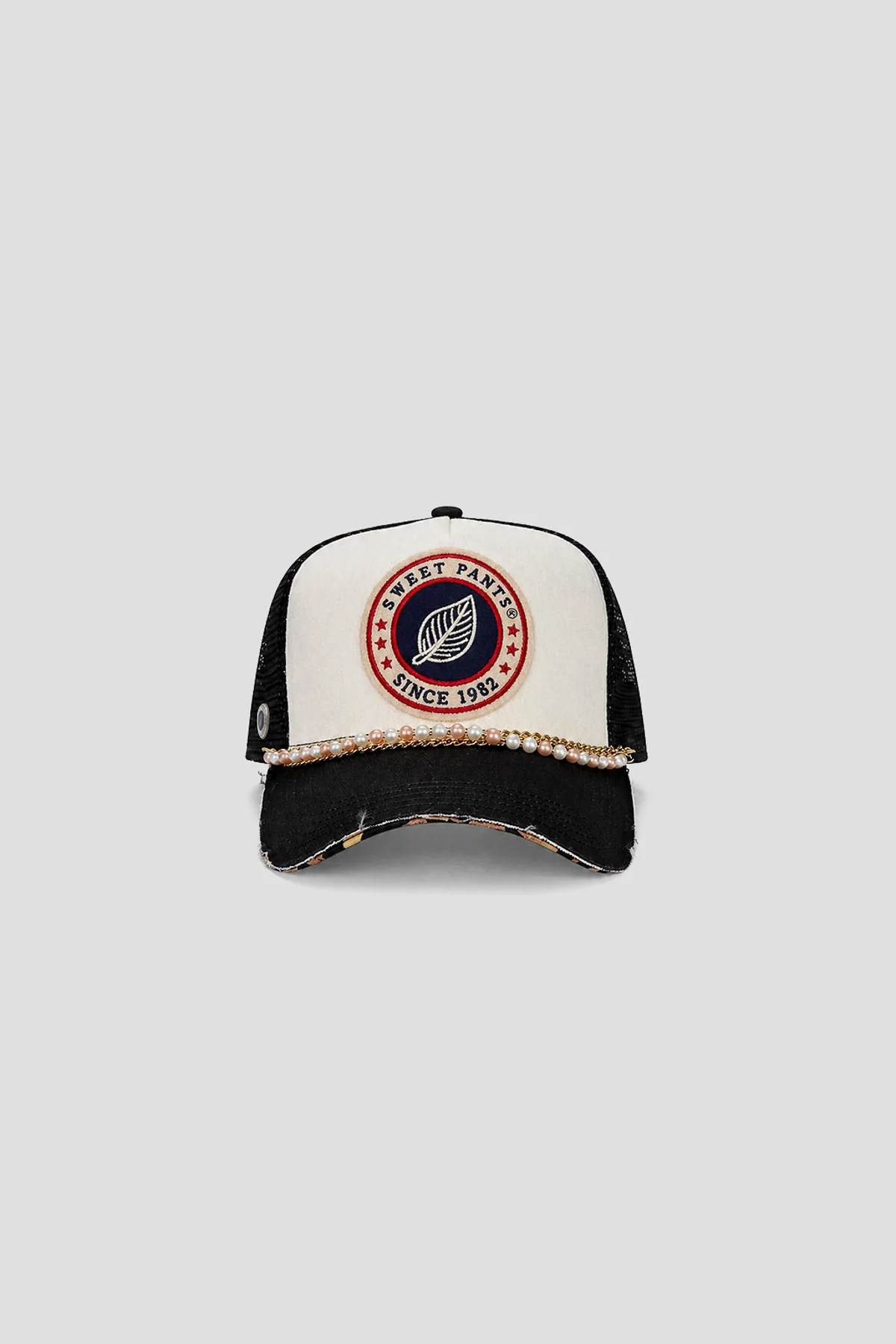 BIJOUX CAP BLACK/PERLE