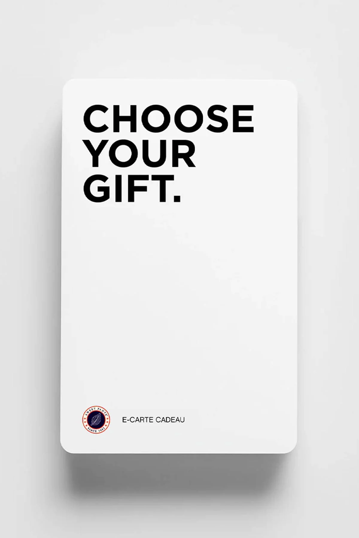 E-CARTE CADEAU (VIRTUELLE)