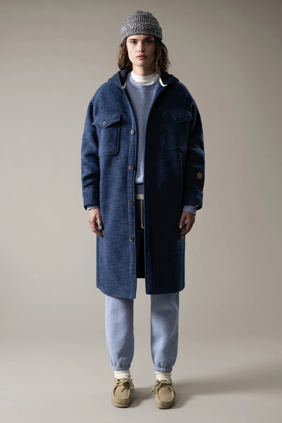 COAT INDIGO