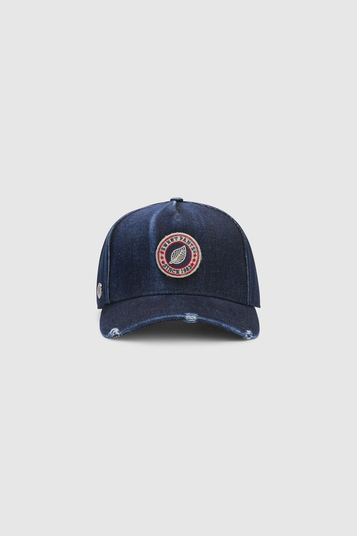 DENIM USED CAP DARK BLUE