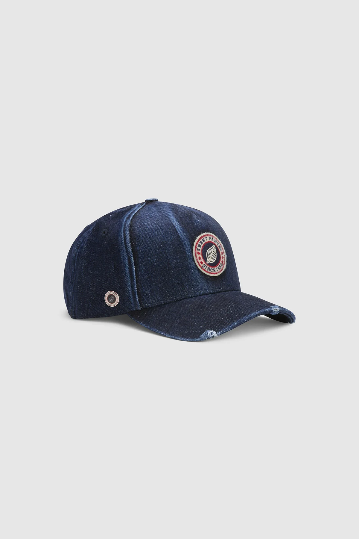 DENIM USED CAP DARK BLUE - Image 2