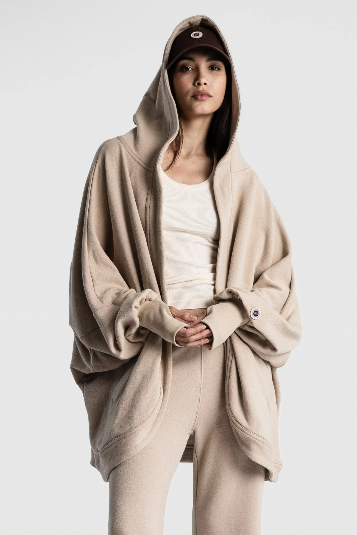 DISTRESSED HOOD WHITE PEPPER - Image 7