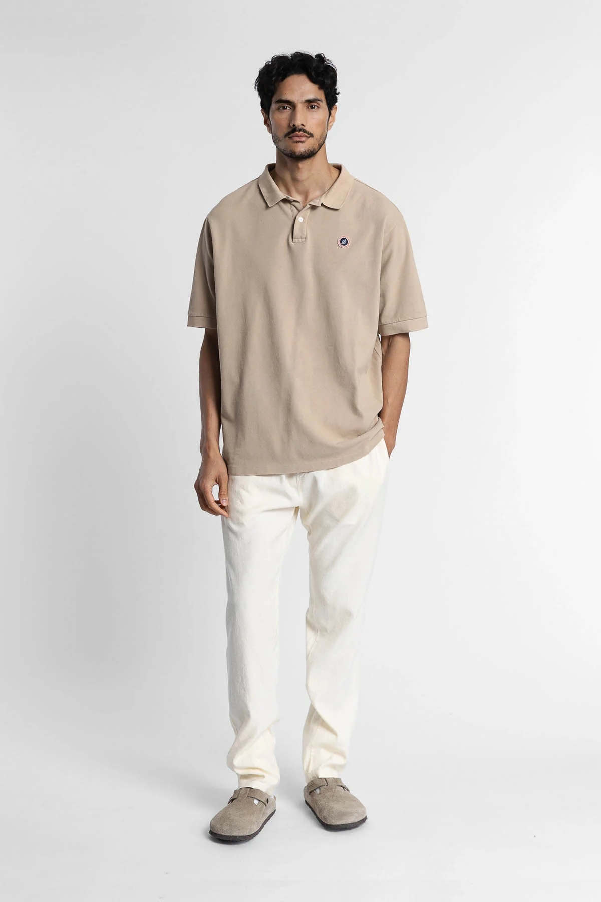 FADED POLO WHITE PEPPER - Image 2