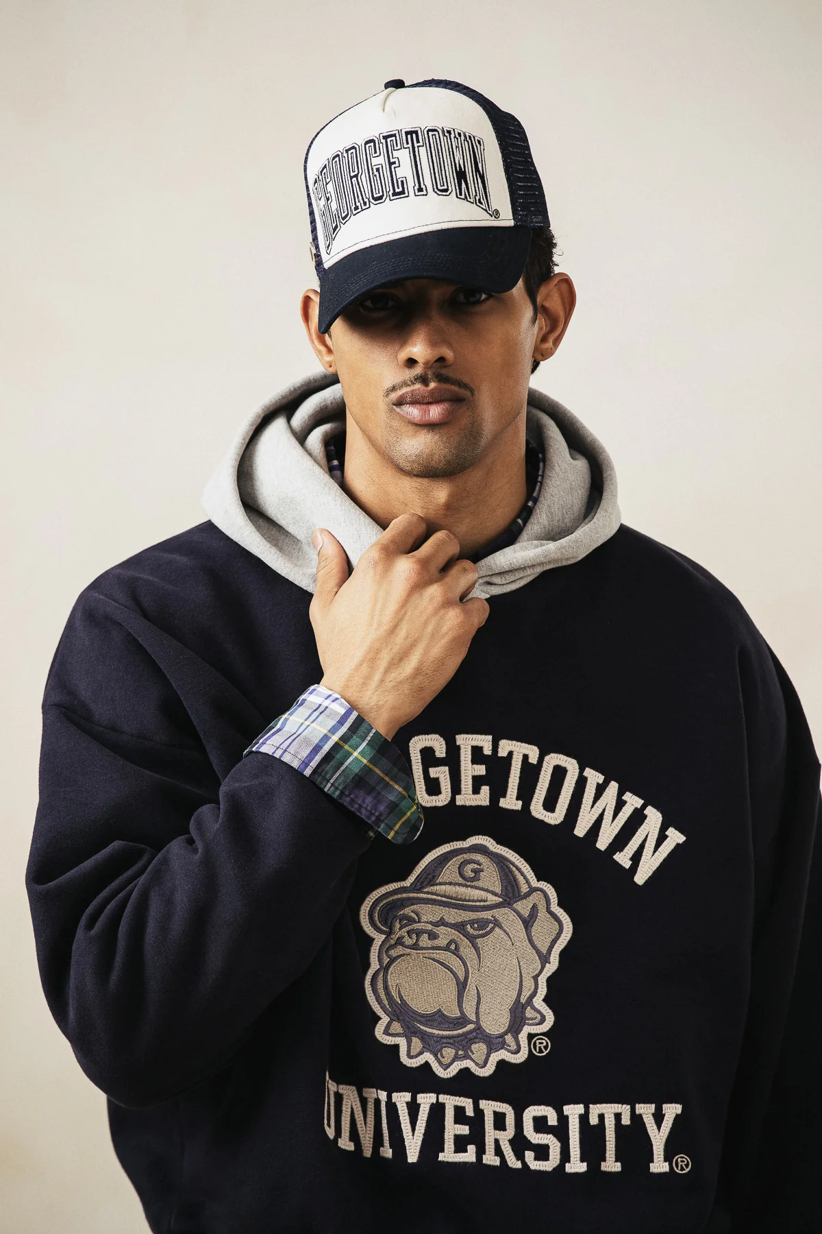 GEORGETOWN HOOD NAVY - Image 4