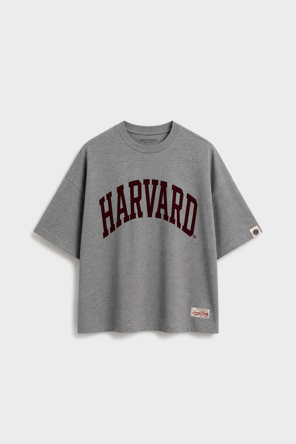 HARVARD TEE DARK MARL