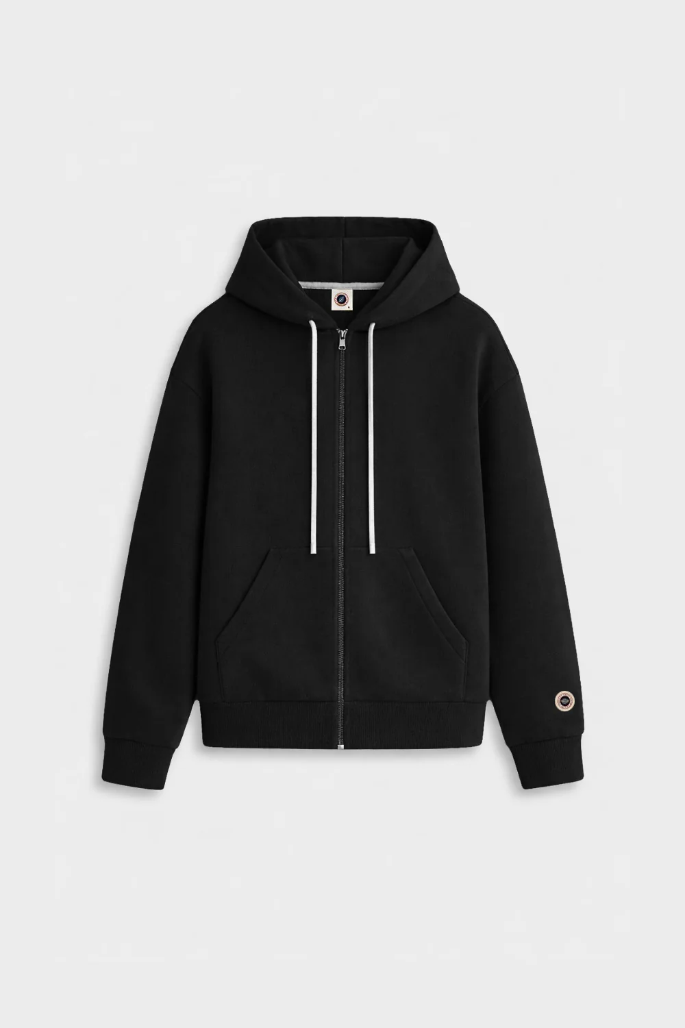 ICONIC ZIP UP BLACK