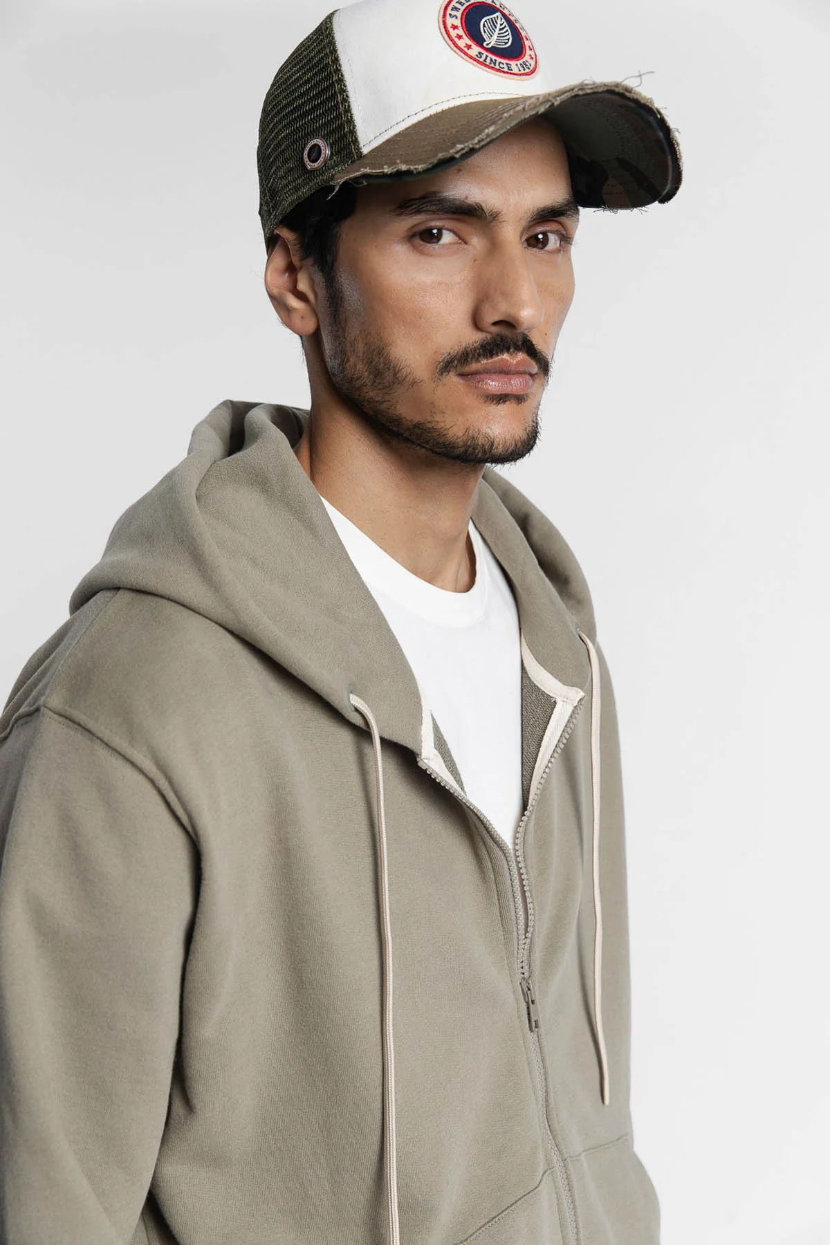 ICONIC ZIP UP SAGE - Image 8