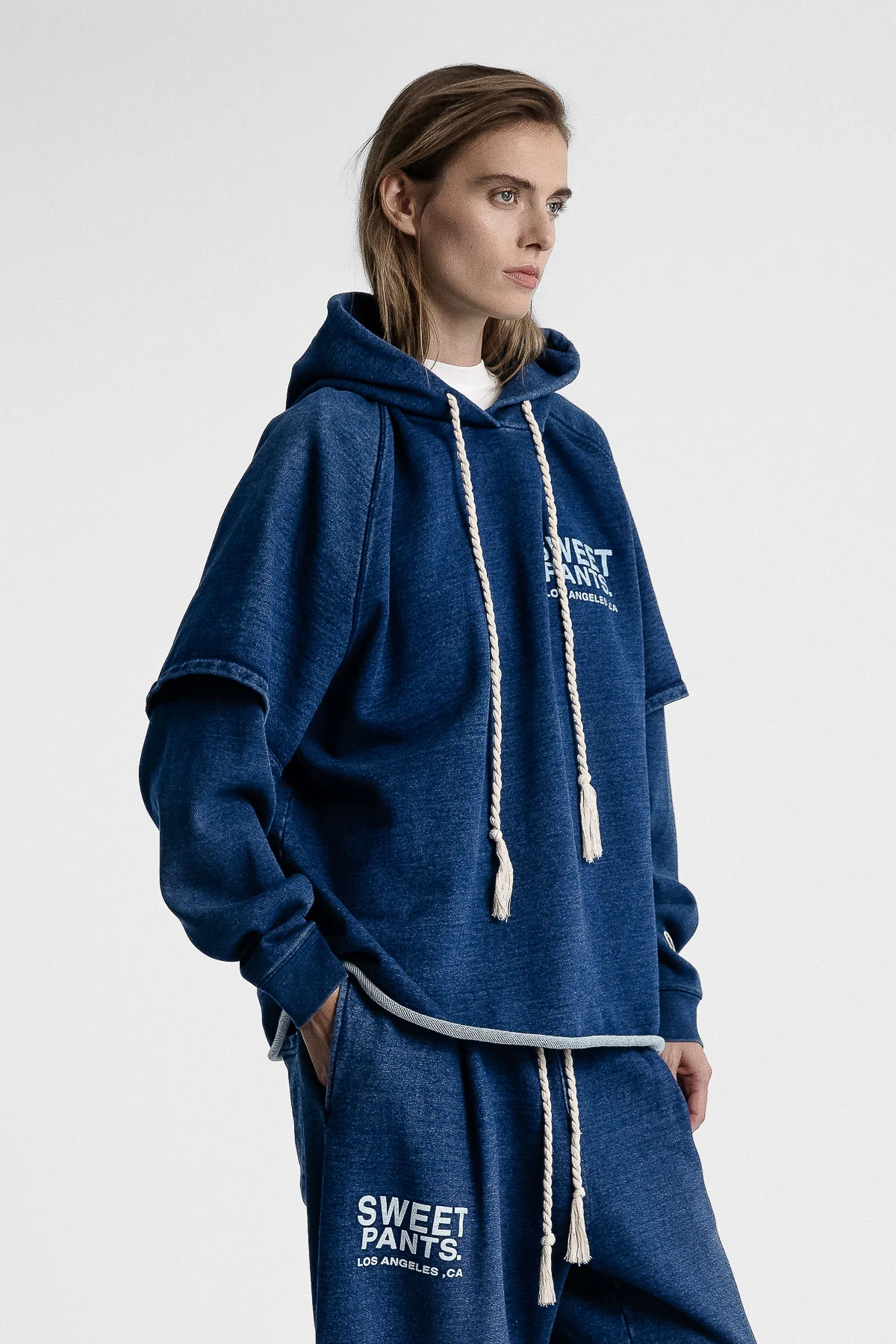 INDIGO HOOD DARK BLUE - Image 10