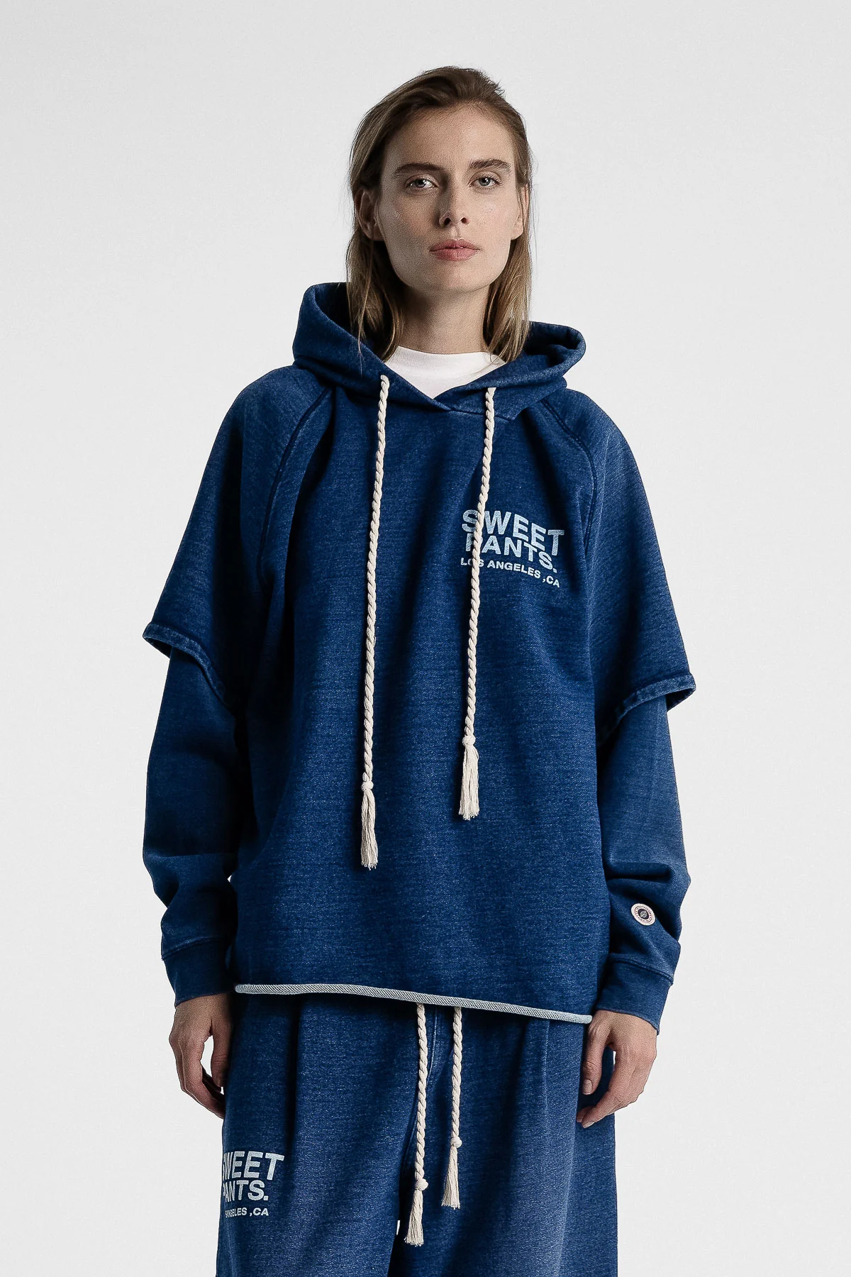 INDIGO HOOD DARK BLUE - Image 4