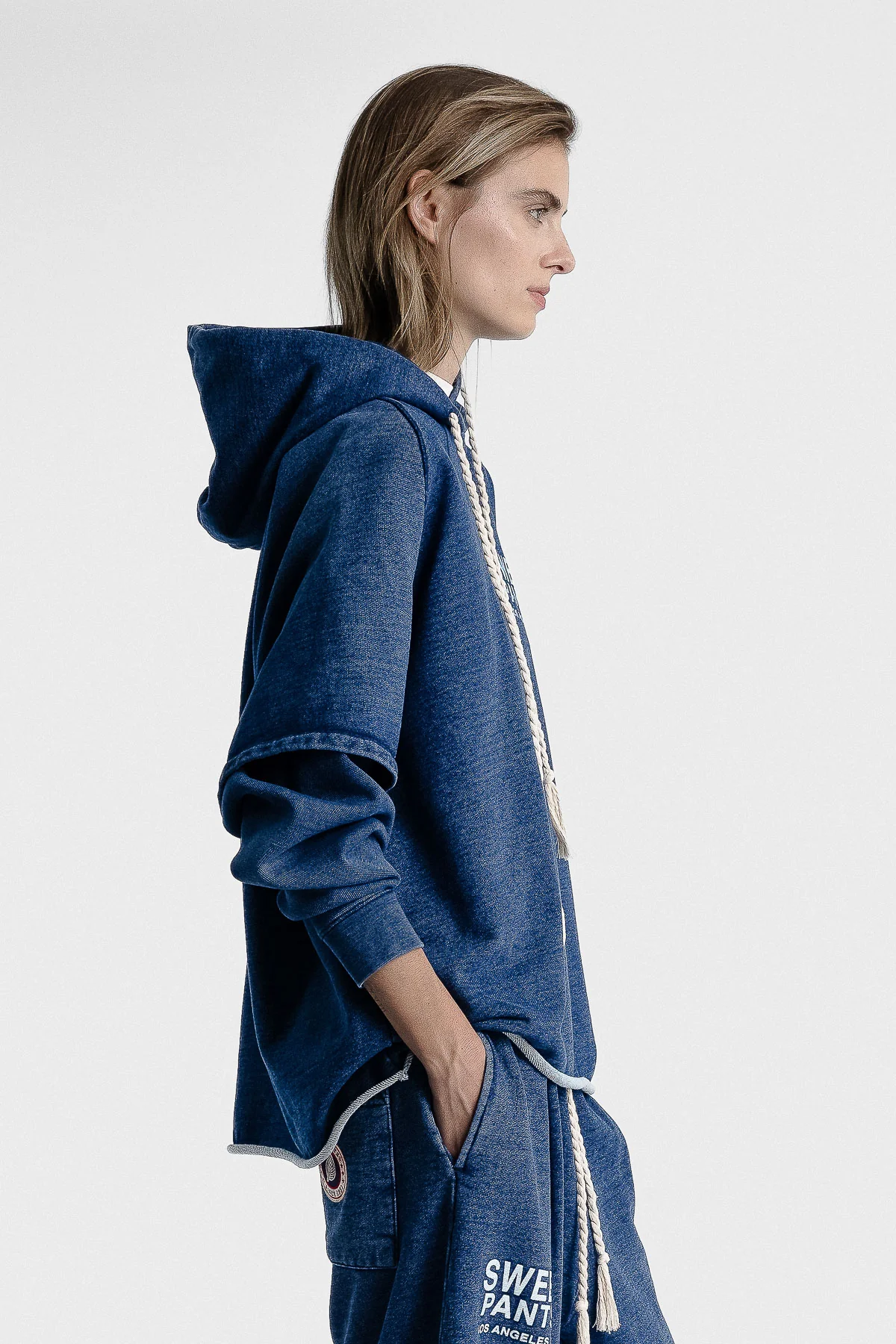 INDIGO HOOD DARK BLUE - Image 6