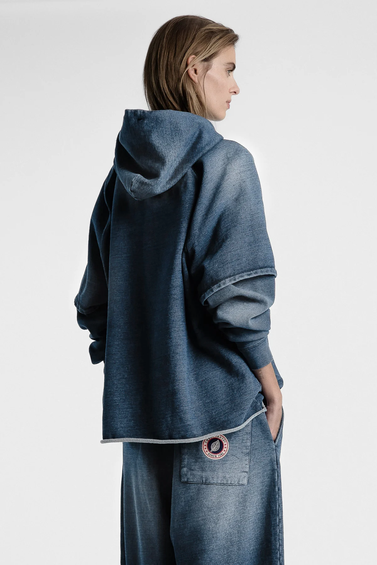 INDIGO HOOD DIRTY - Image 7
