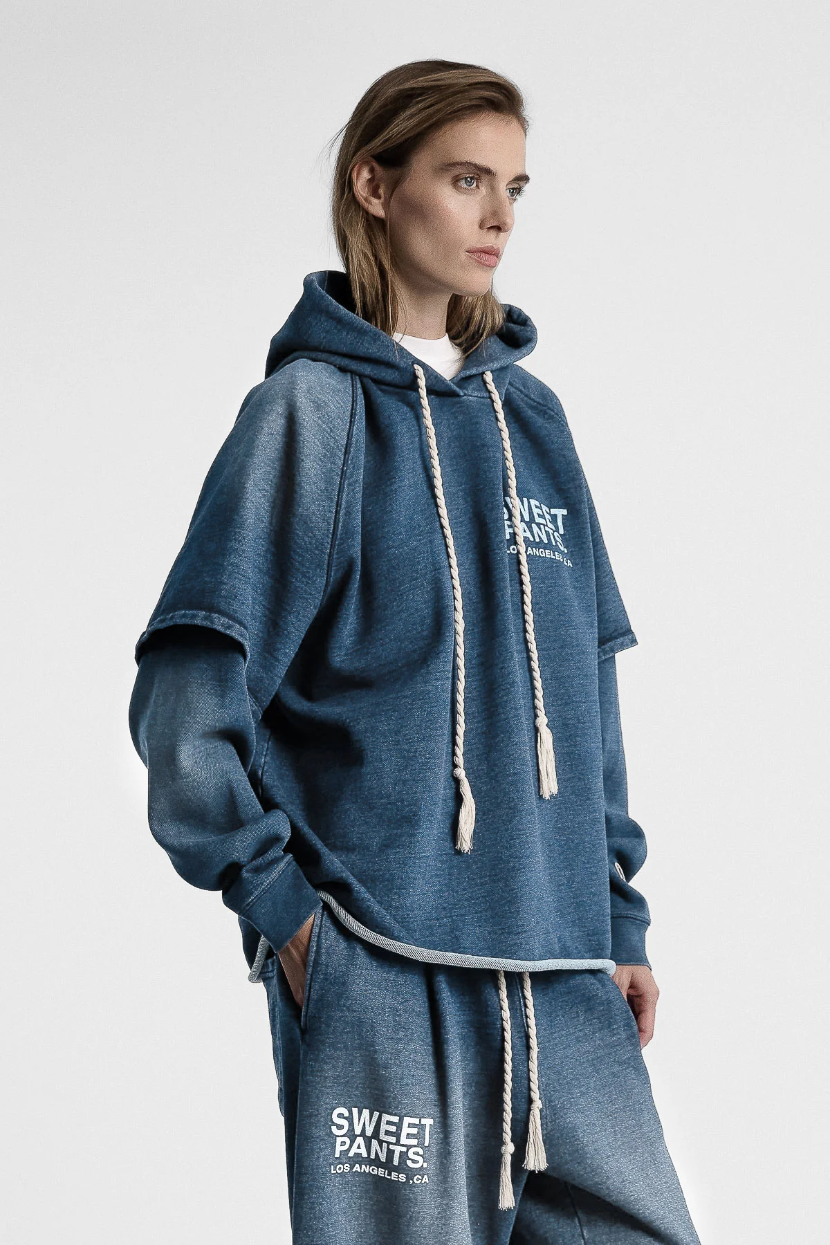 INDIGO HOOD DIRTY - Image 8