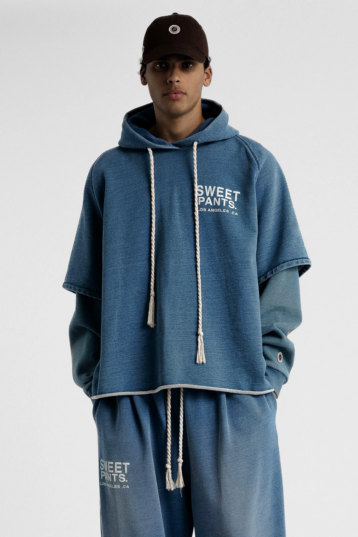 INDIGO HOOD DIRTY - Image 4