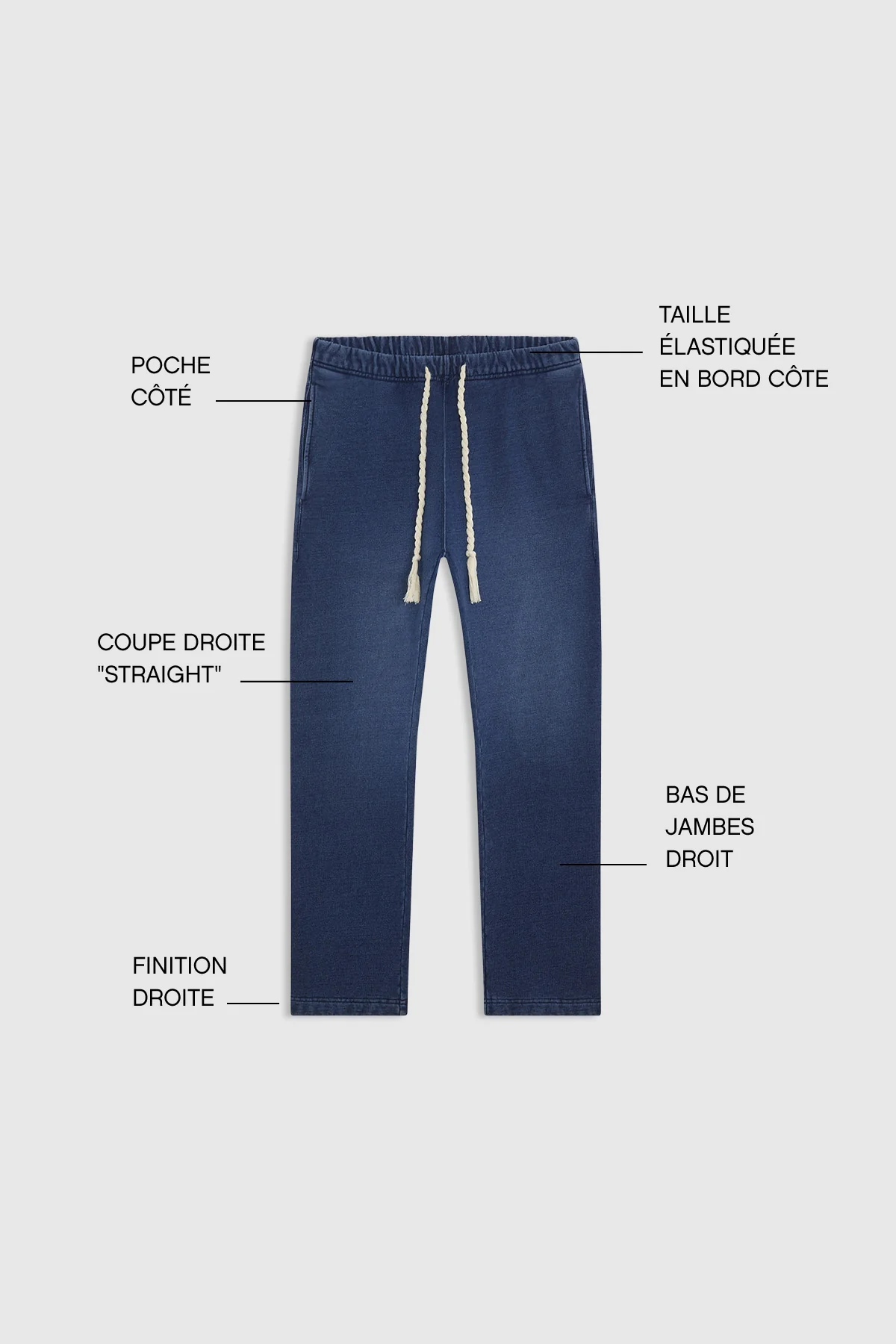INDIGO STRAIGHT DARK BLUE - Image 10