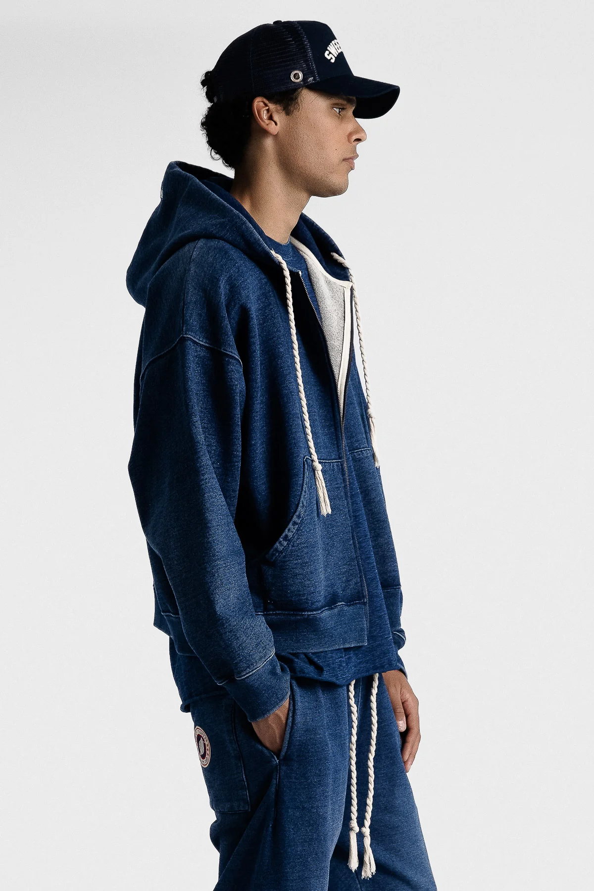 INDIGO ZIP DARK BLUE - Image 7