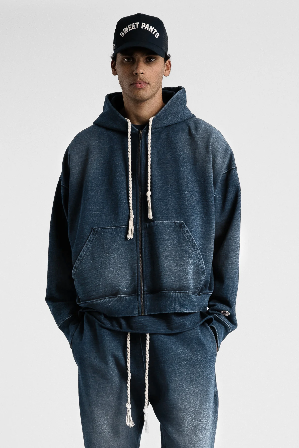 INDIGO ZIP DIRTY