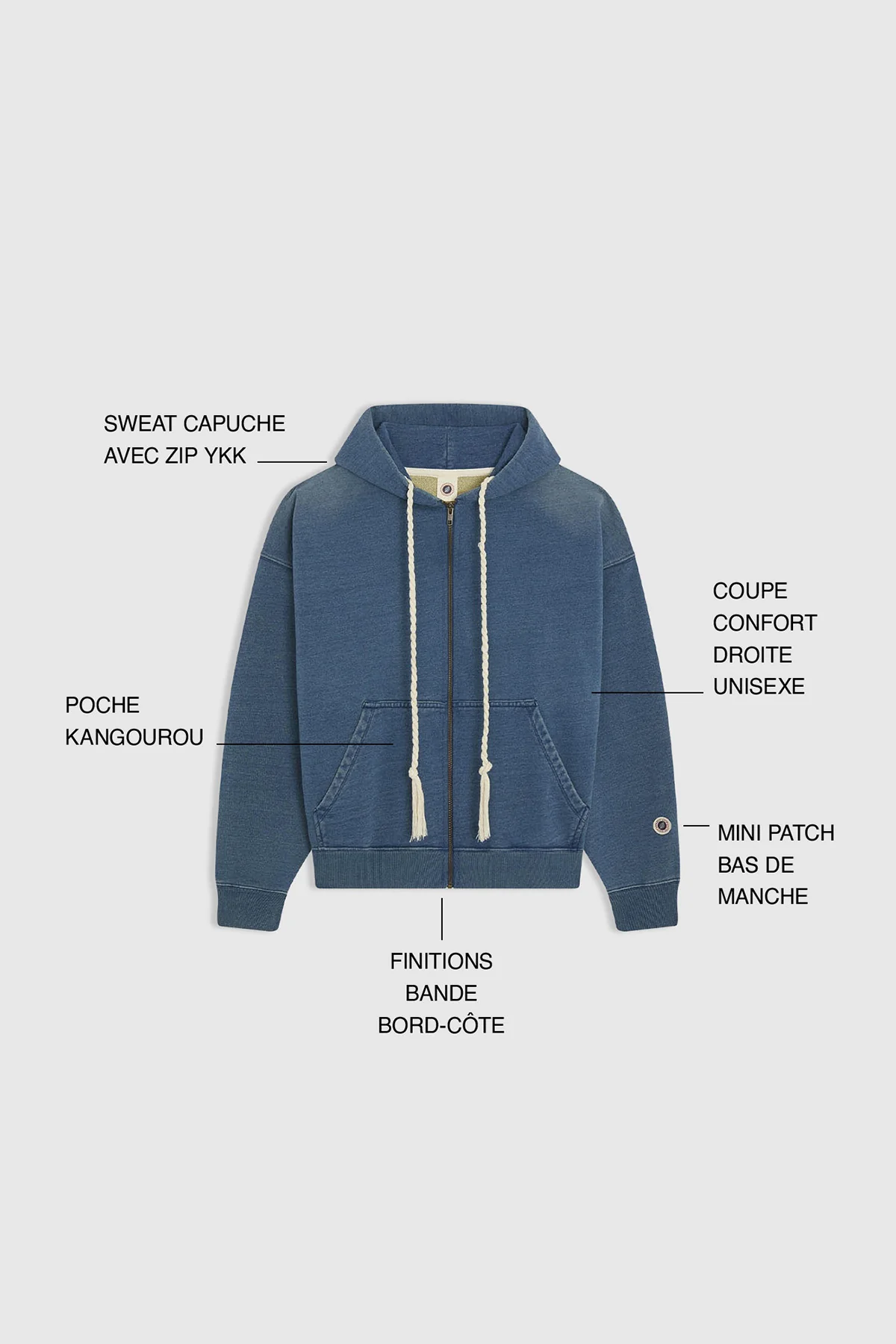 INDIGO ZIP DIRTY - Image 10