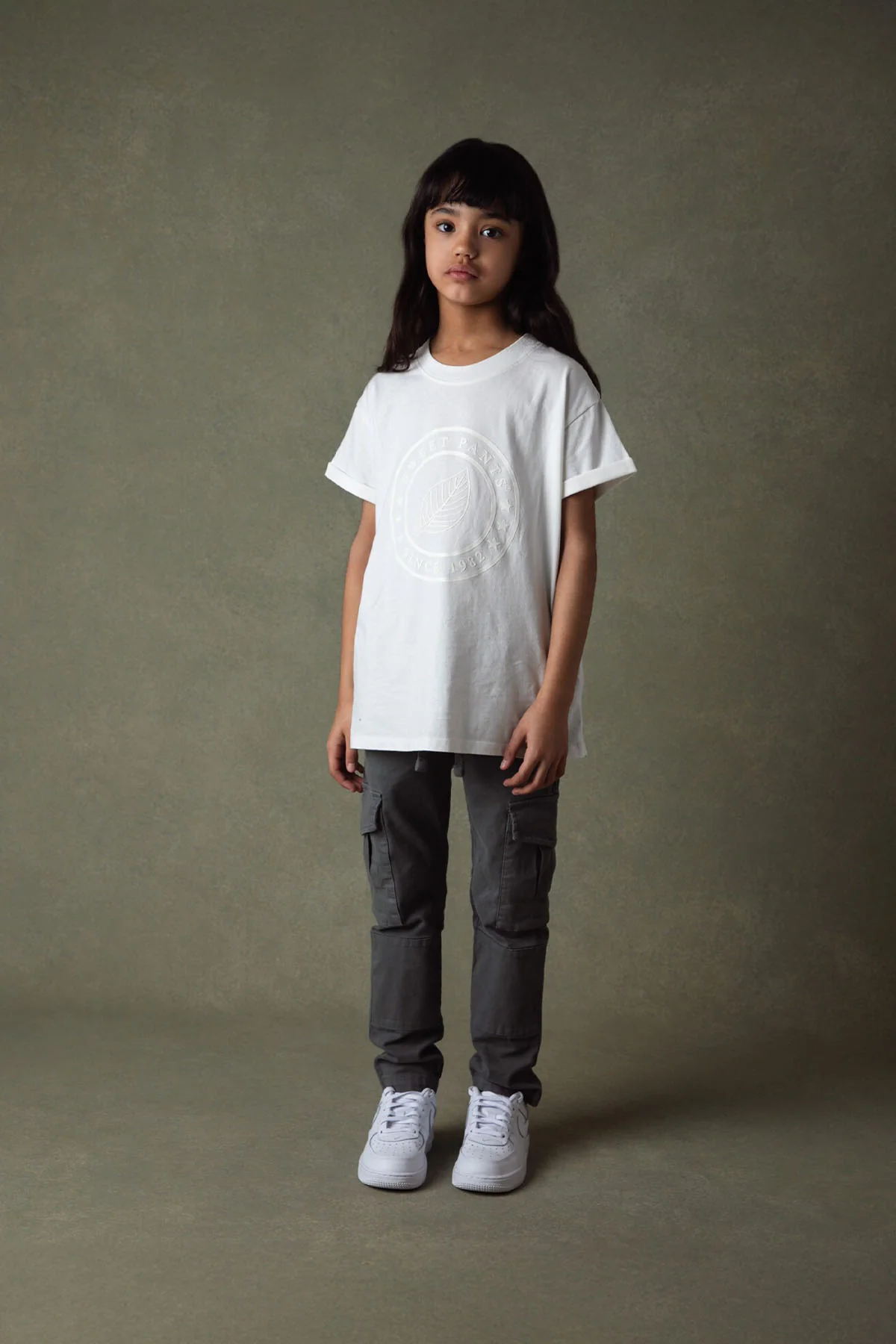 KID CARGO PANT BITUME - Image 6