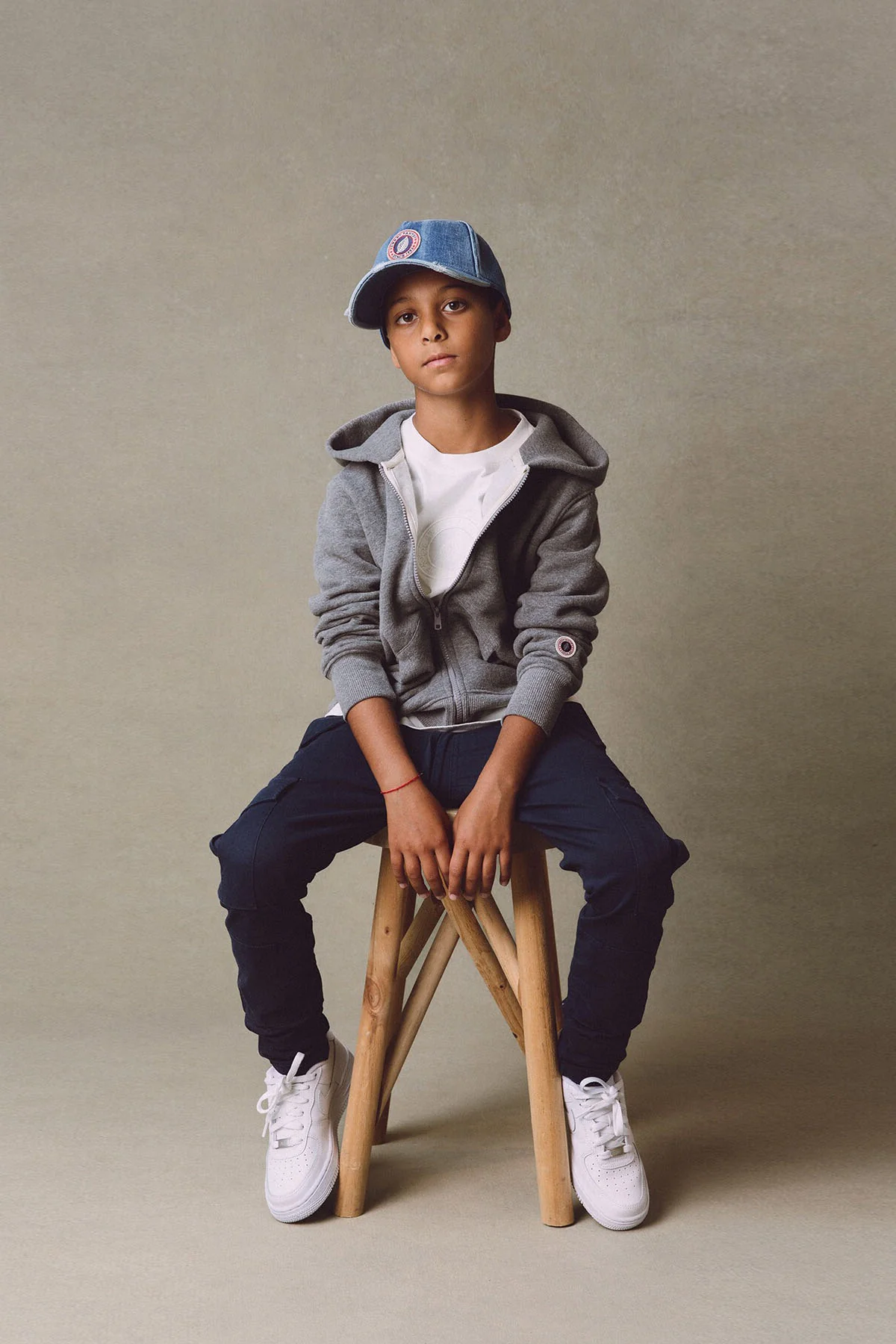 KID CARGO PANT INDIGO - Image 7