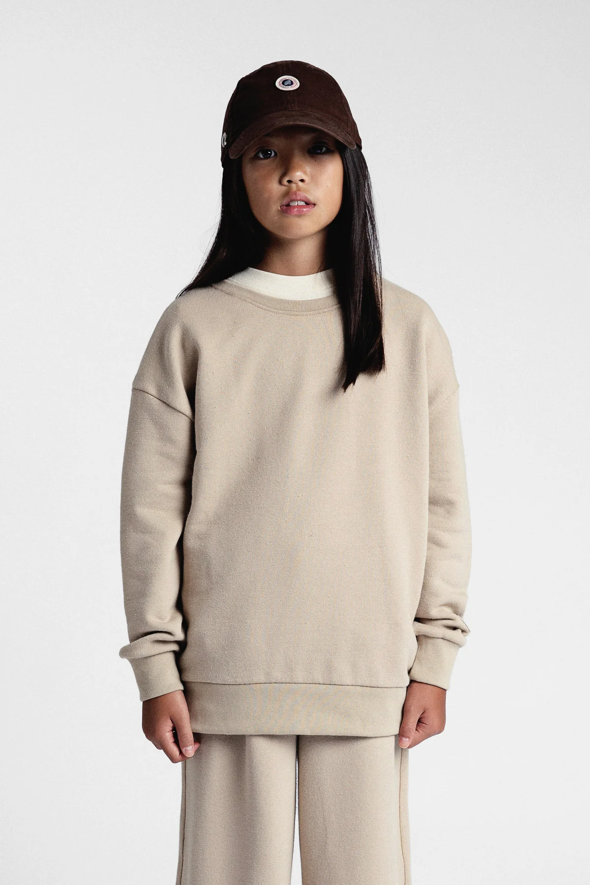KID ENDLESS CREW WHITE PEPPER