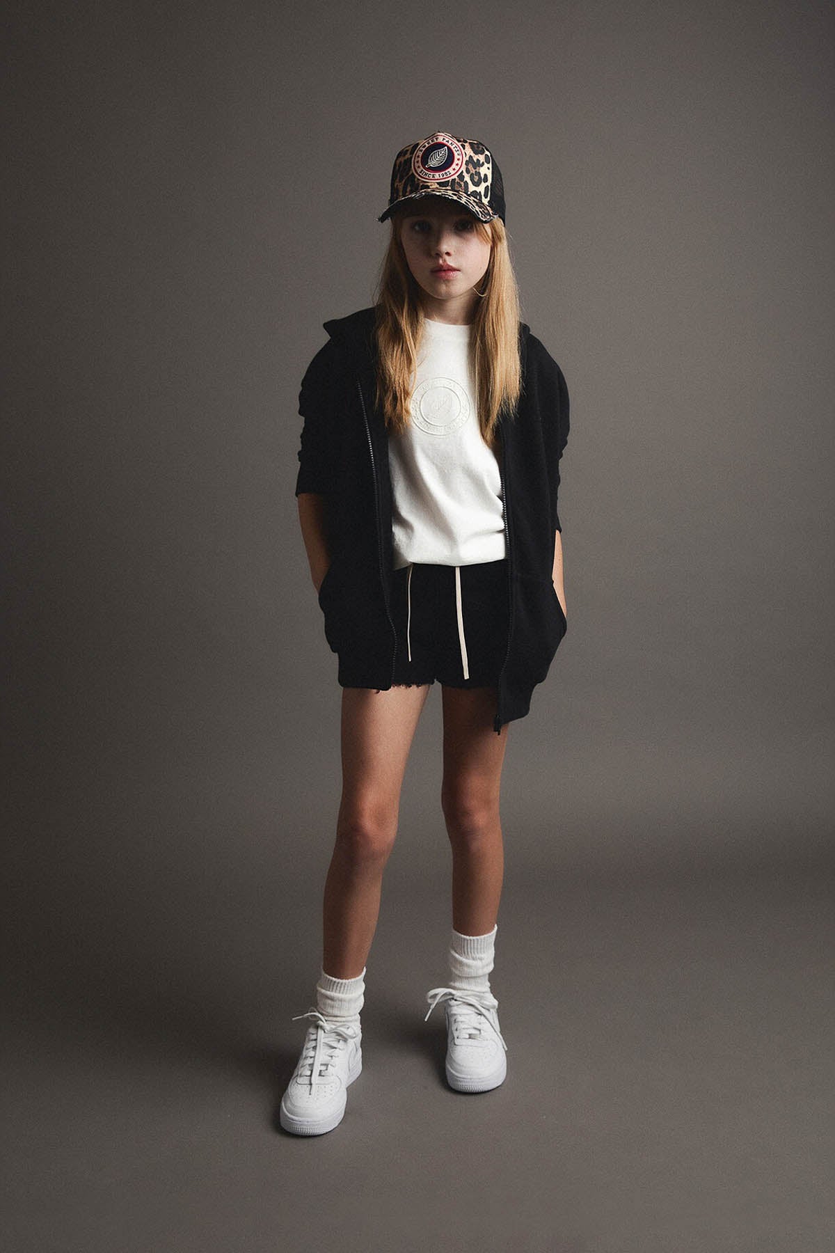 KID ENDLESS ZIP BLACK - Image 2
