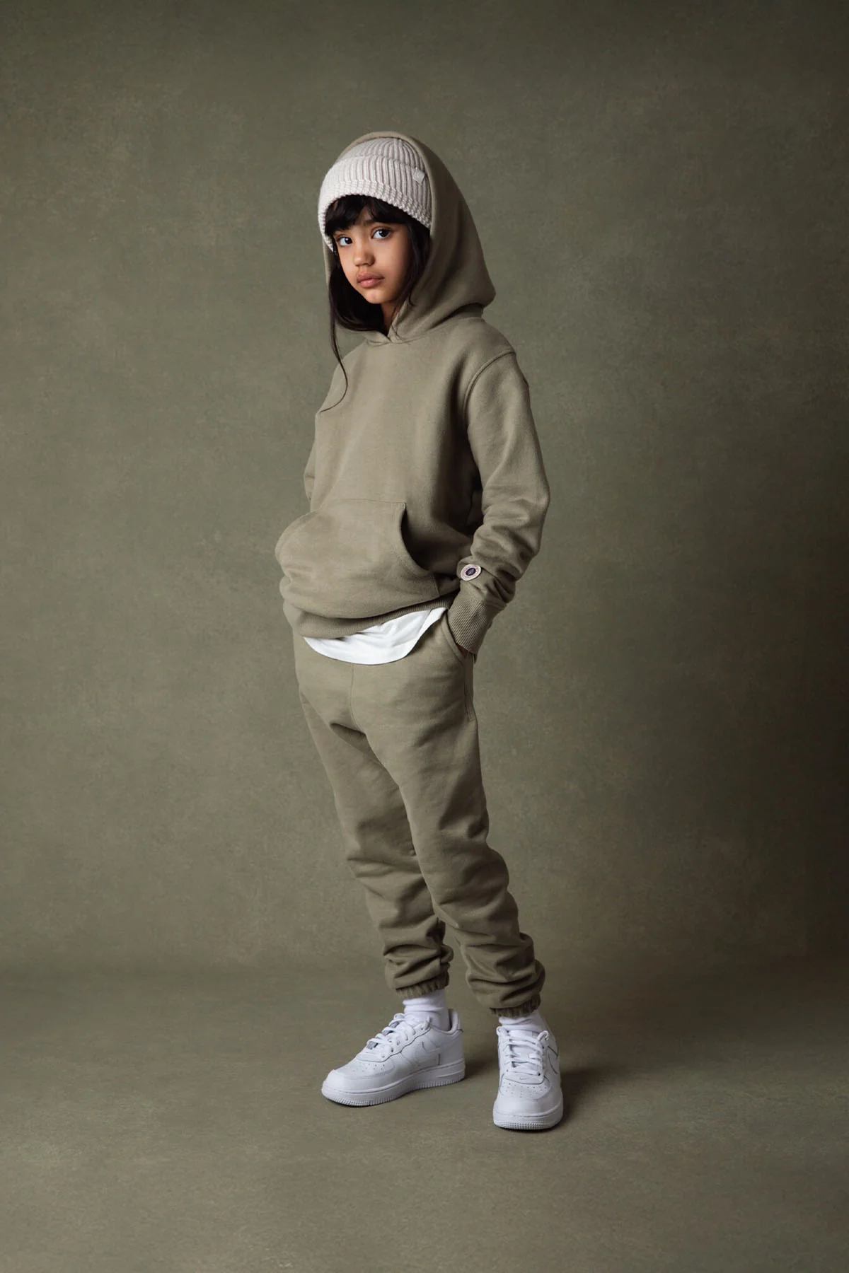 KID ICONIC JOGG SAGE - Image 6