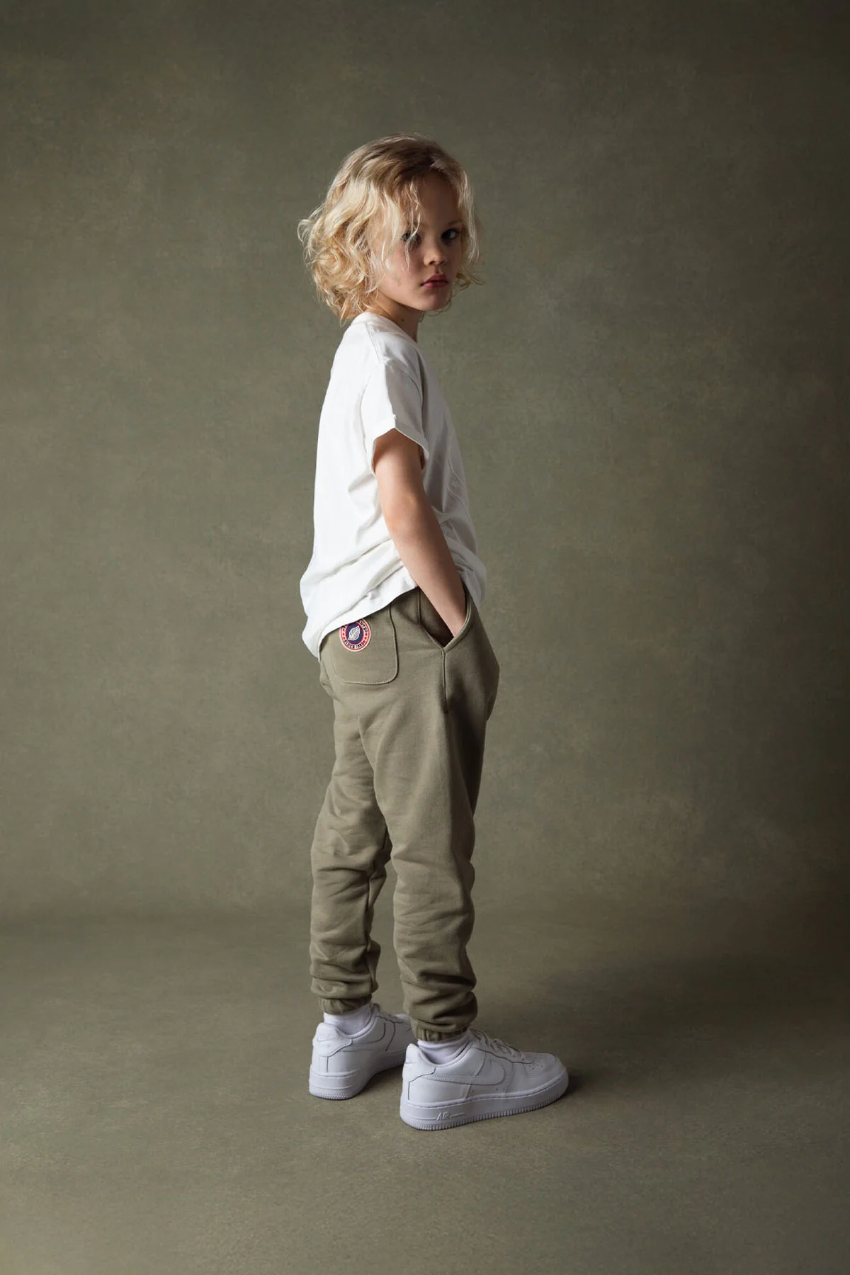 KID ICONIC JOGG SAGE - Image 8