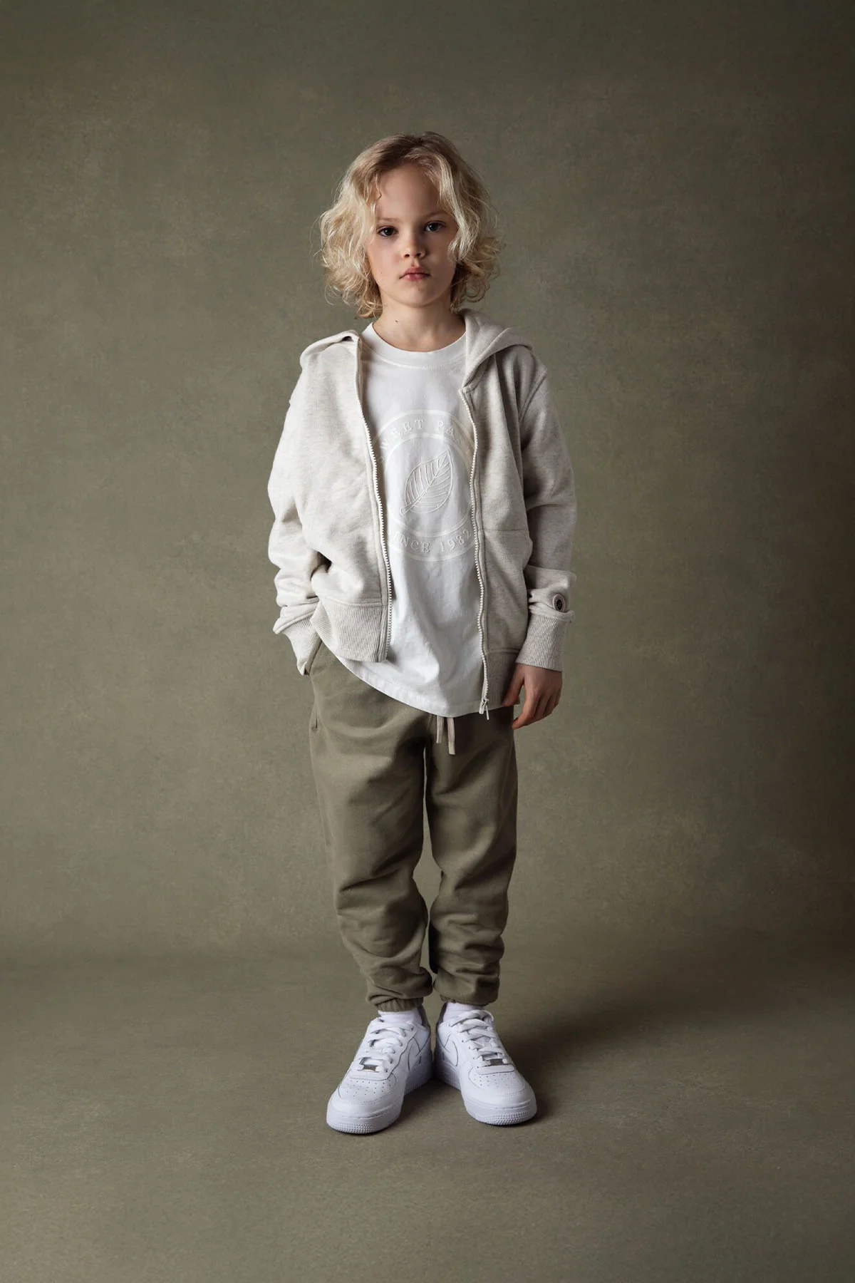 KID ICONIC JOGG SAGE - Image 9