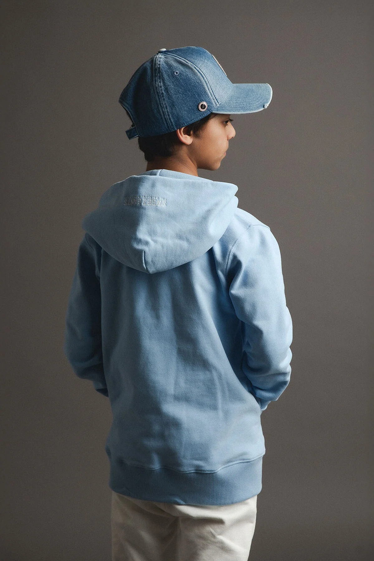 KID ICONIC ZIP VARSITY BLUE - Image 5