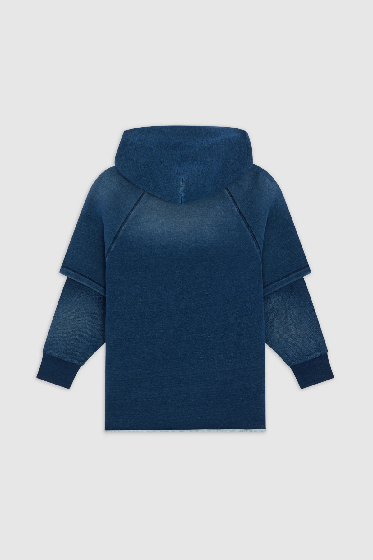 KID INDIGO HOOD ML DARK BLUE - Image 2