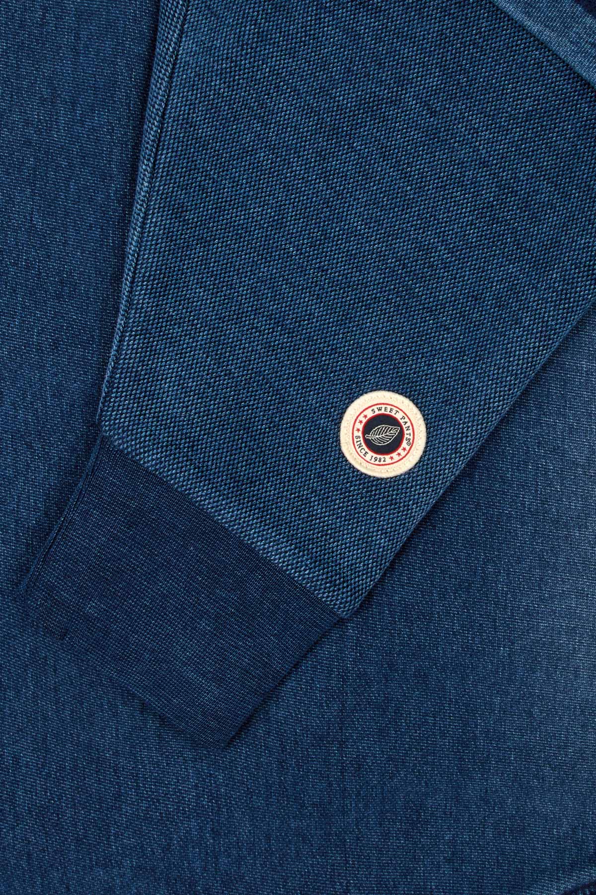 KID INDIGO HOOD ML DARK BLUE - Image 3