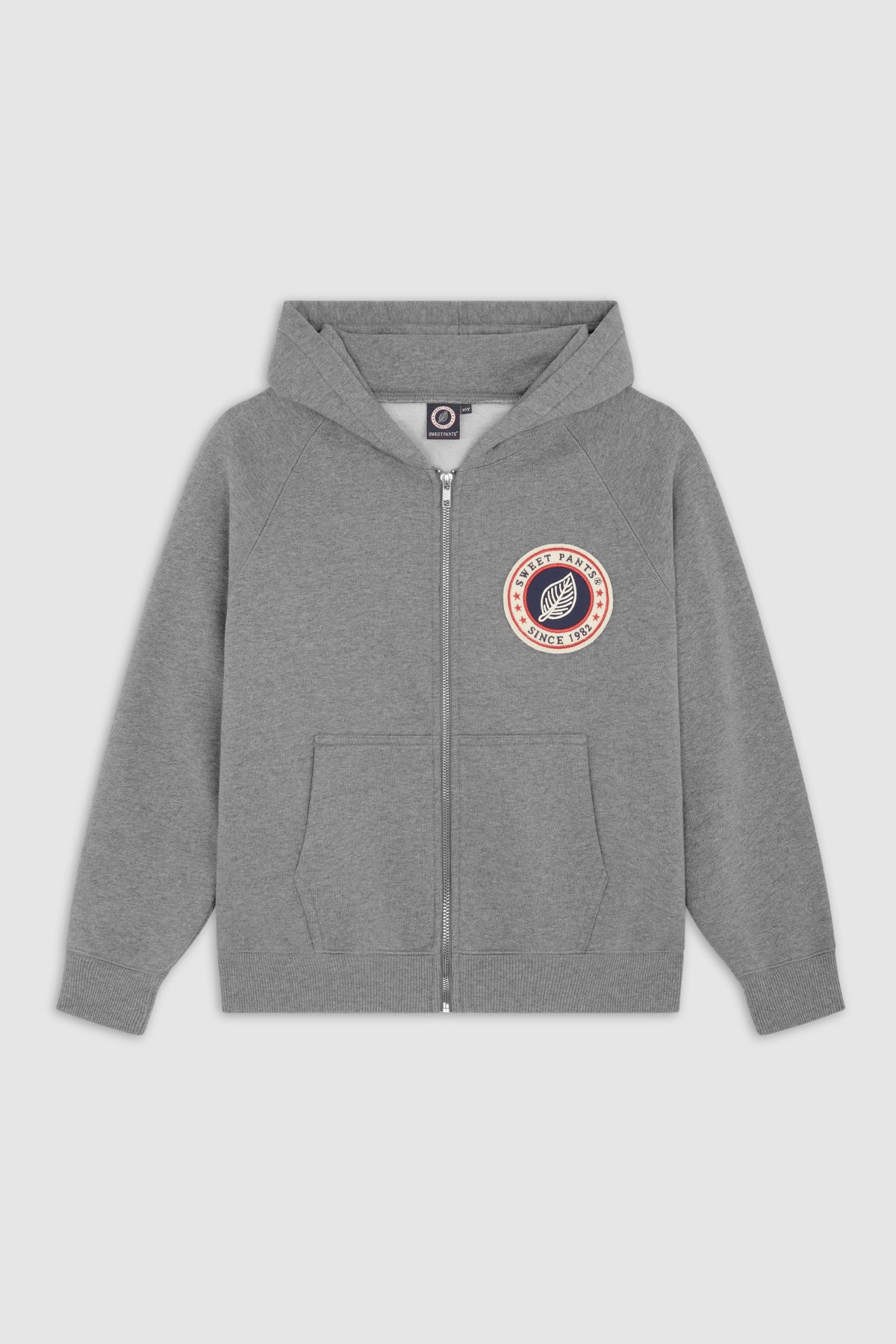 KID OG ZIP GREY MARL