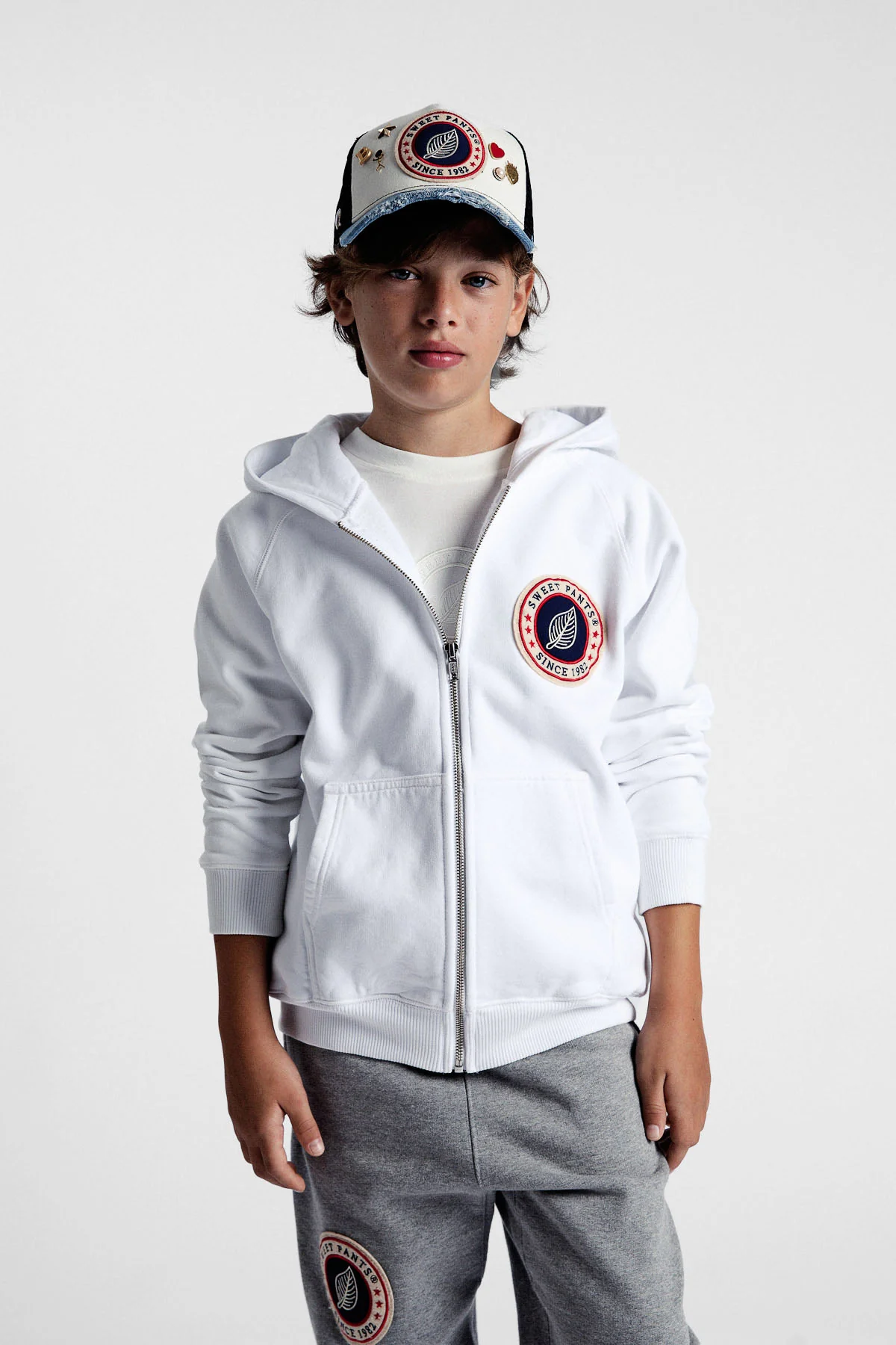 KID OG ZIP WHITE