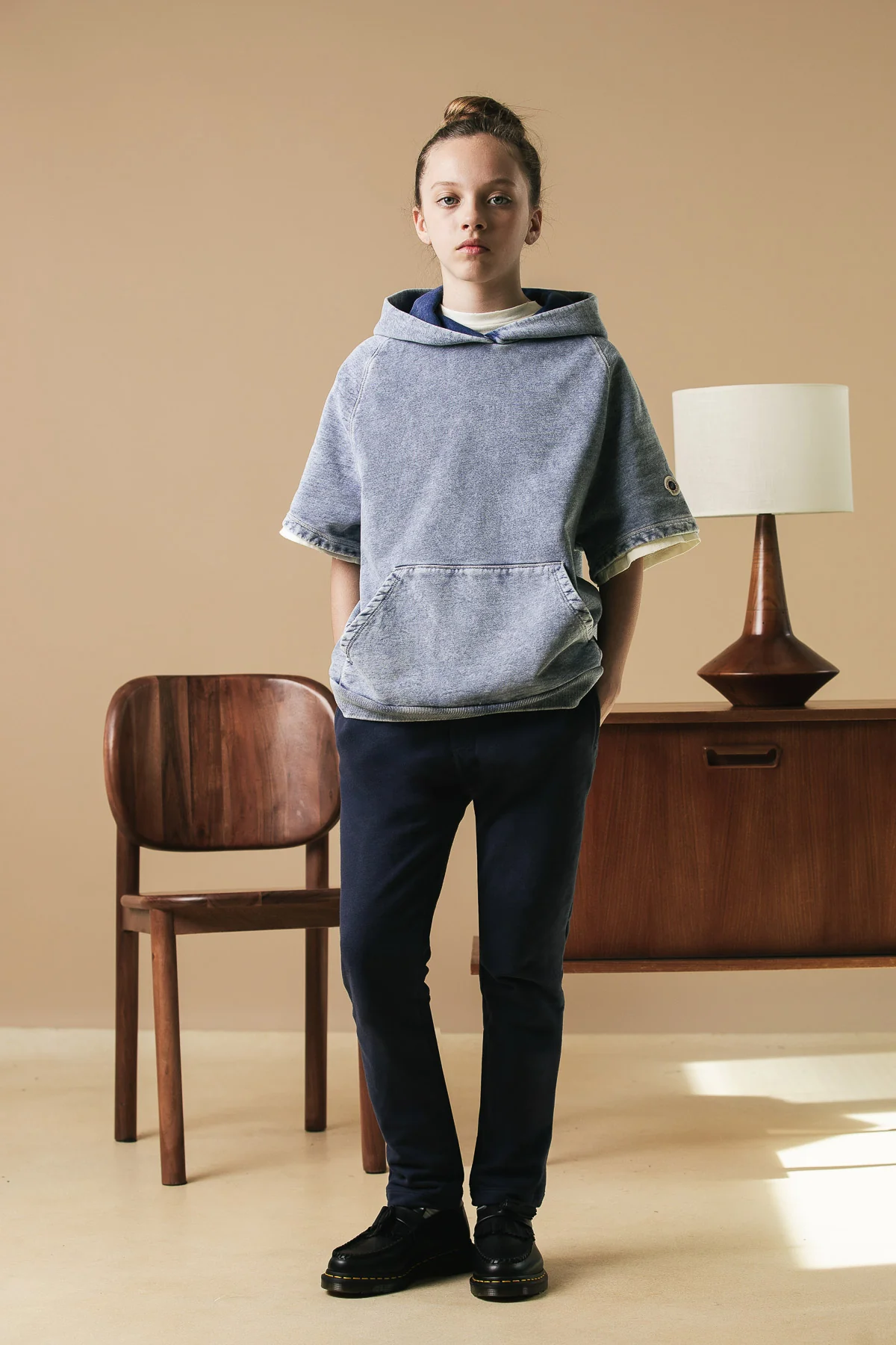 KID INDIGO HOOD SNOW - Image 8