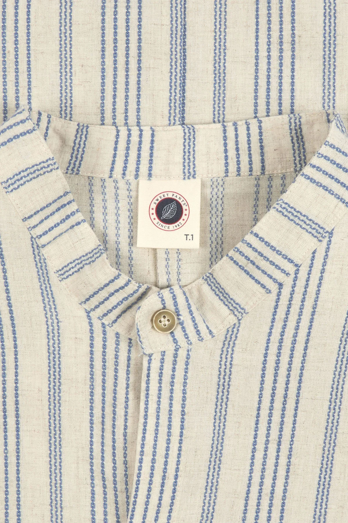 LA TUNIQUE WHITE PEPPER/BLUE - Image 3