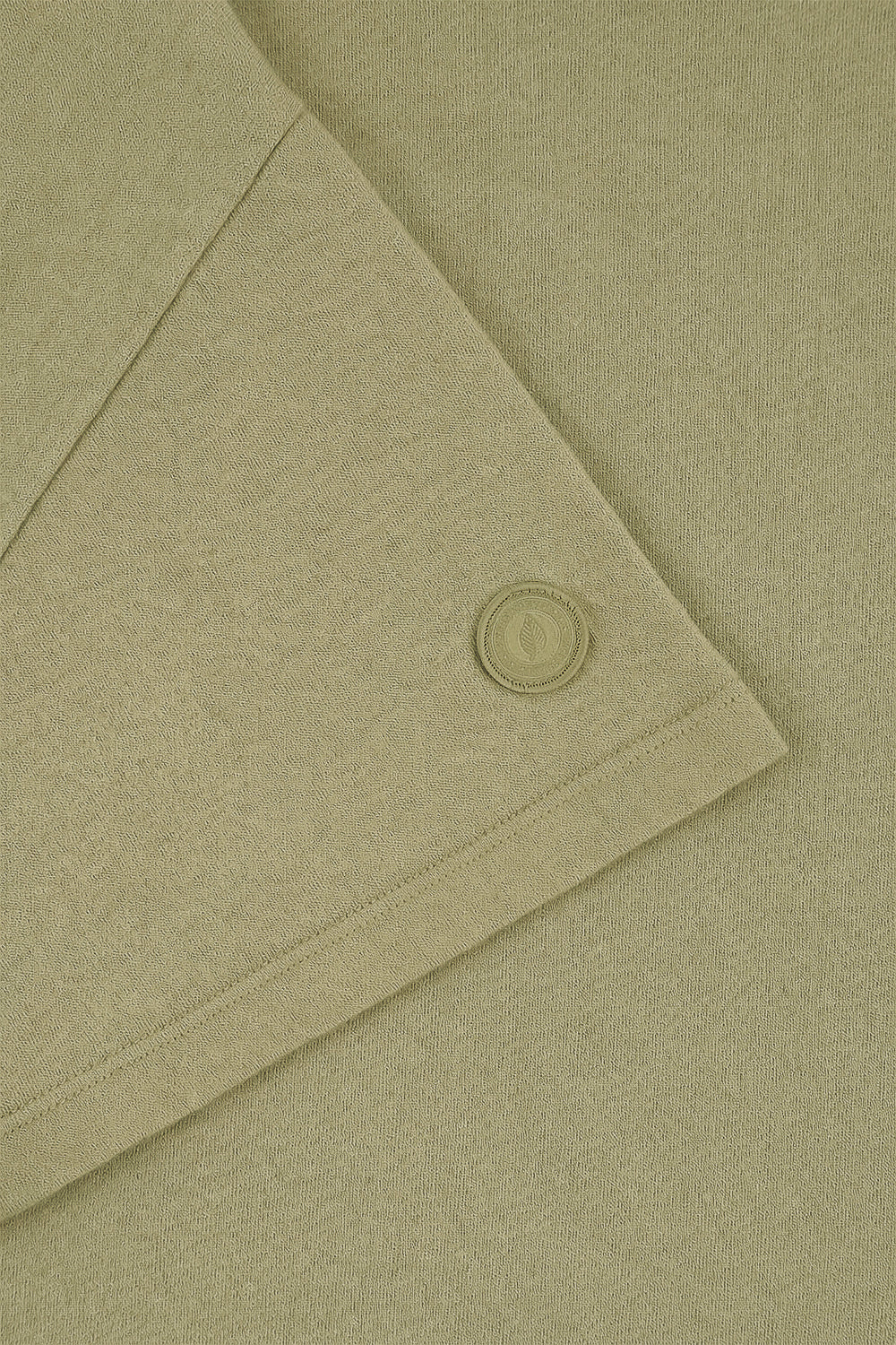 LINEN HENLEY SAGE - Image 4