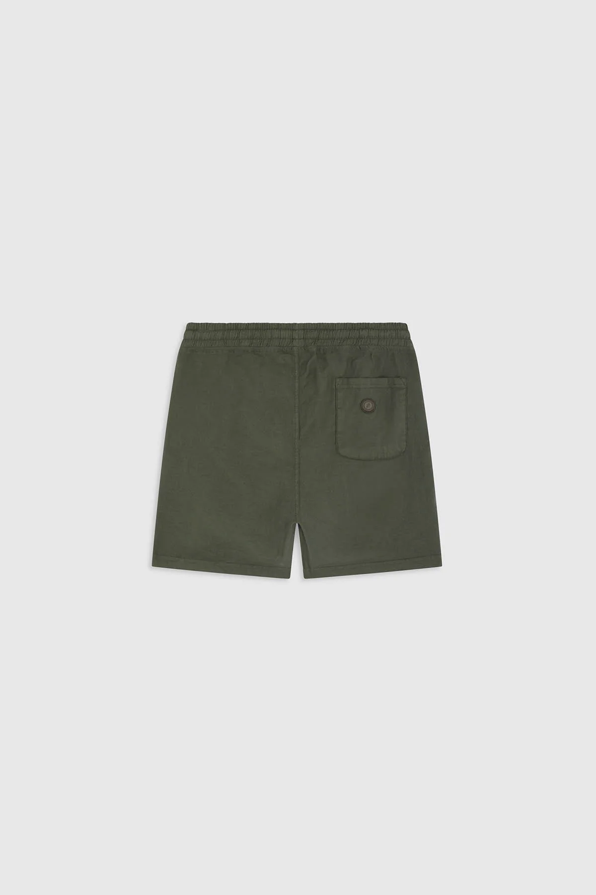 LINEN SHORT ARMY - Image 2