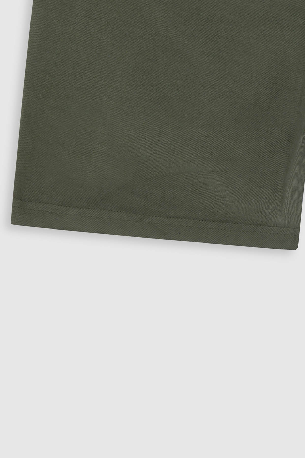 LINEN SHORT ARMY - Image 5