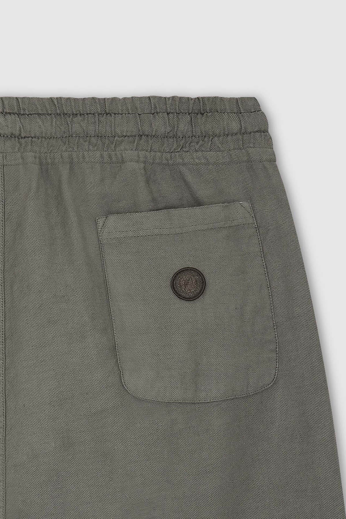 LINEN SHORT BOCCAGE - Image 3