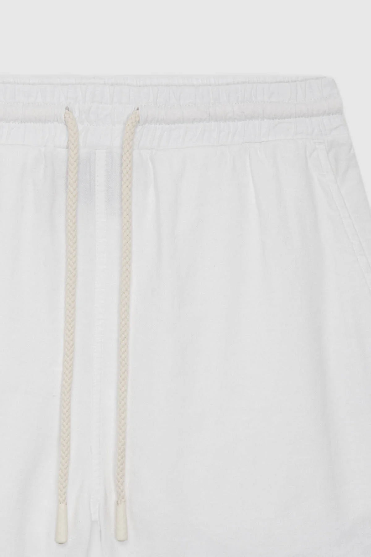 LINEN SHORT OFF WHITE - Image 5