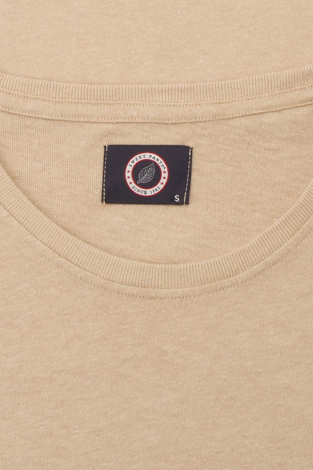 LINEN TEE SAND - Image 3