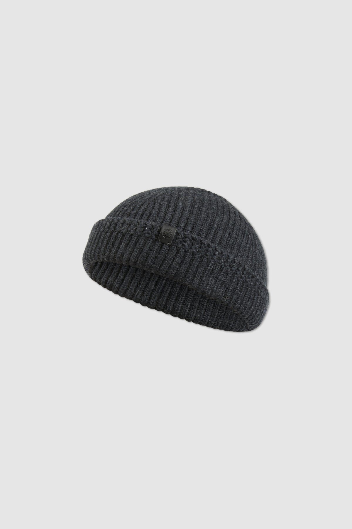 MINI BEANIE BLACK MARL - Image 2
