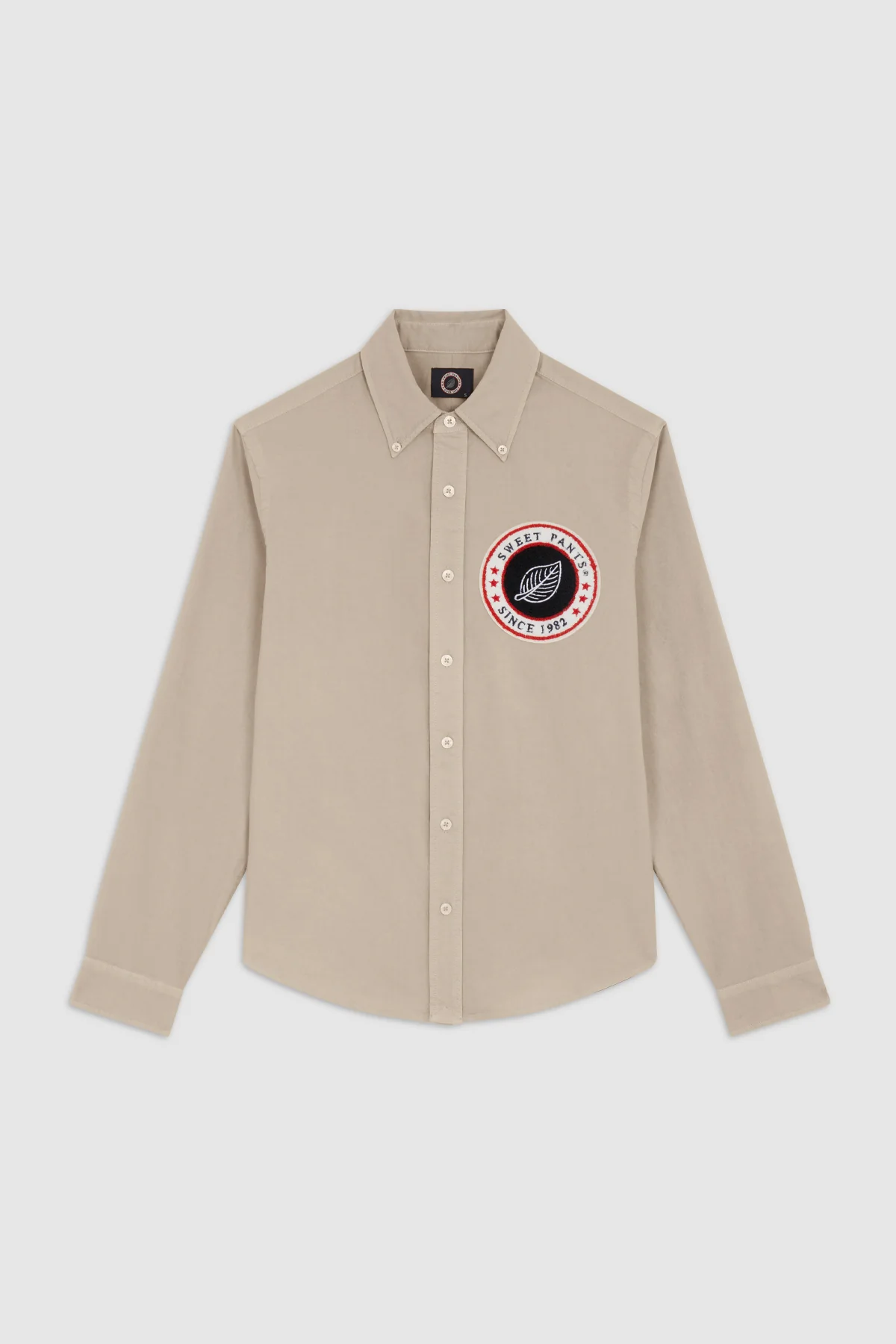 PATCH SHIRT WHITE PEPPER