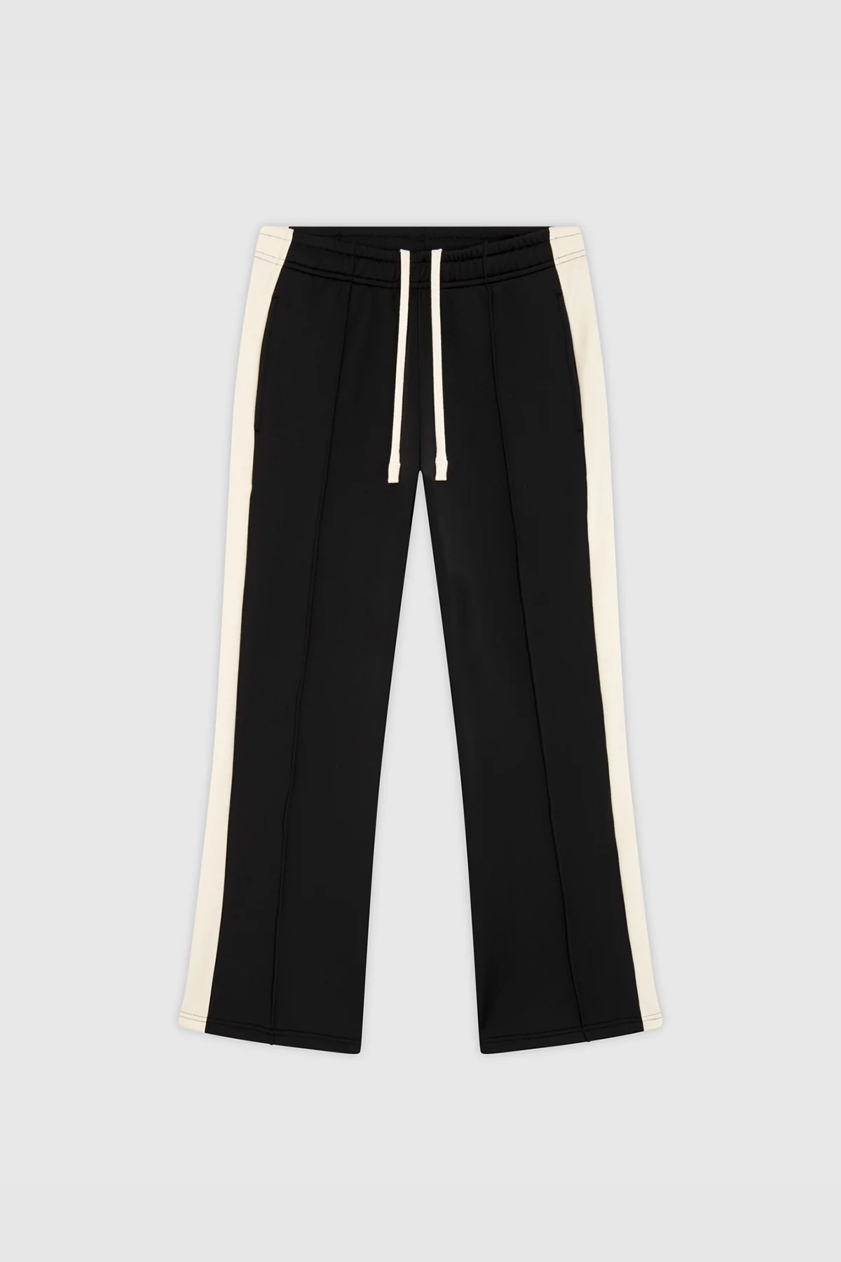 PIQUE FLARE BLACK