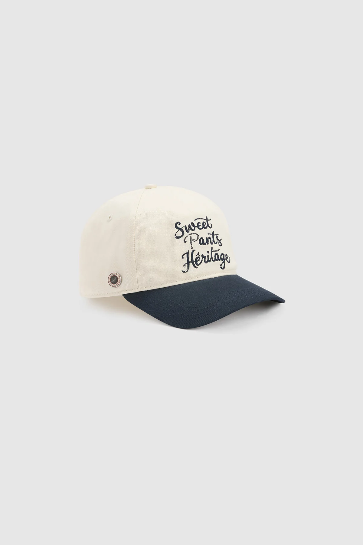SPORTY CAP MILK/NAVY H - Image 3