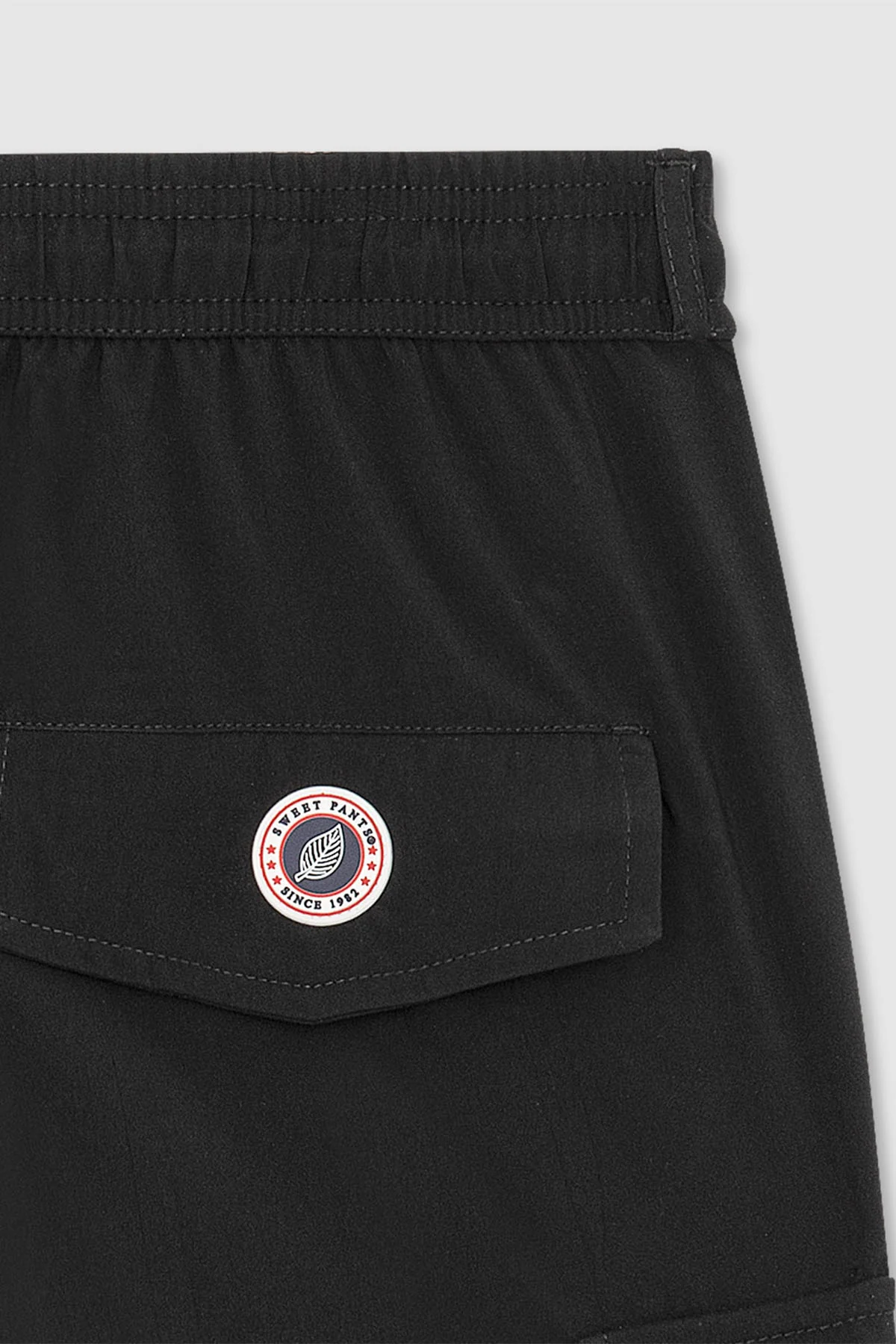 SWIM CARGO BLACK - Image 4