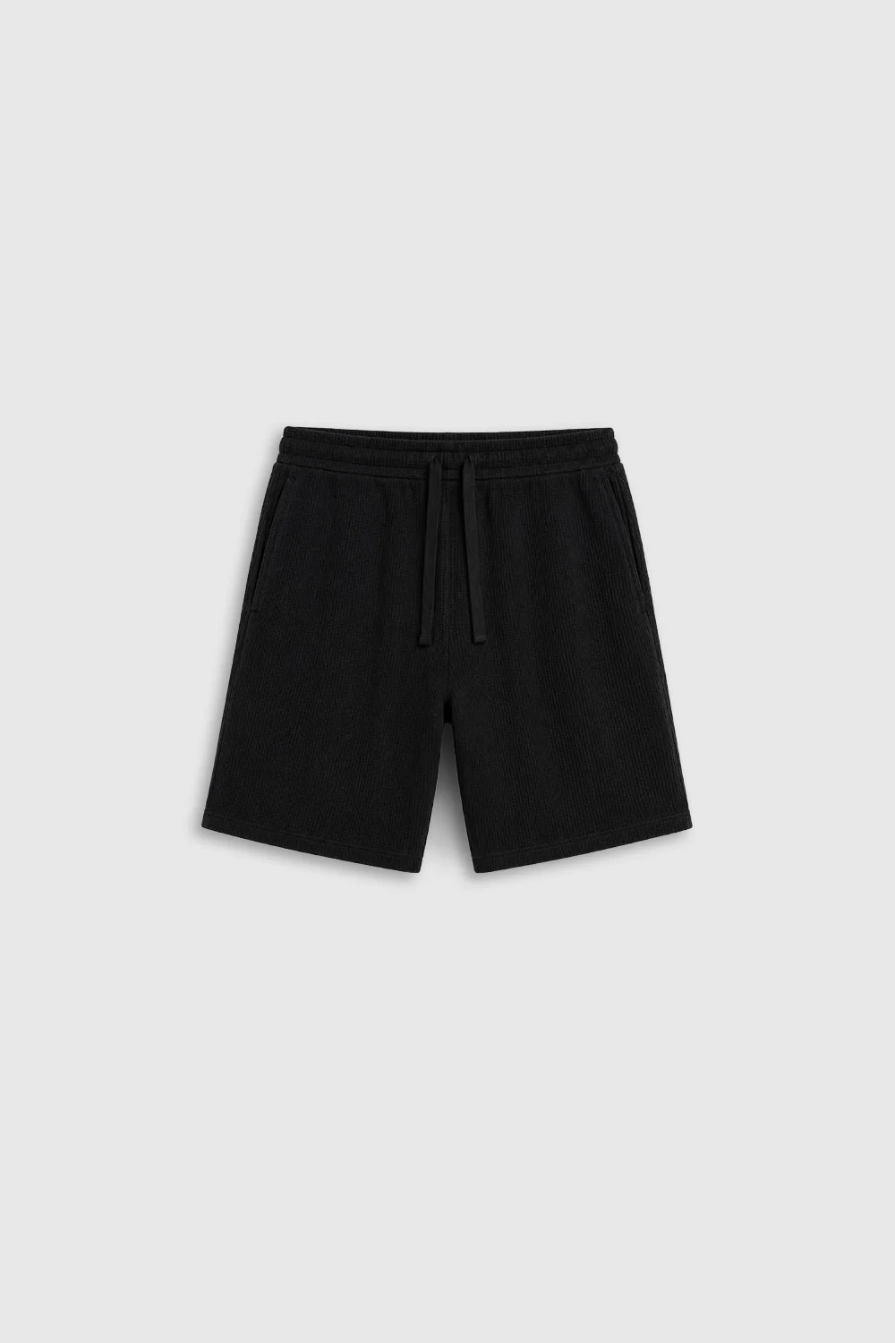 WAFFLE SHORT BLACK