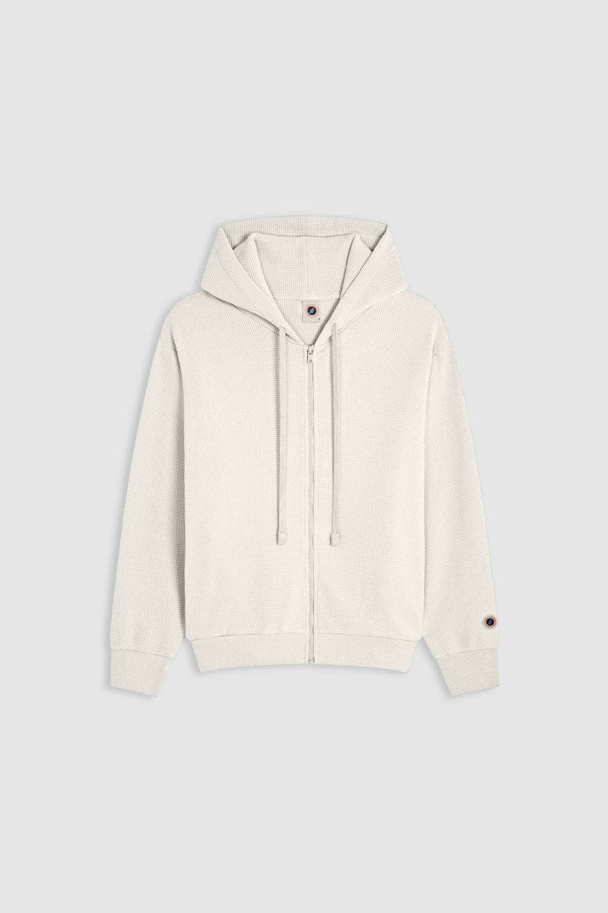 WAFFLE ZIP OFF WHITE