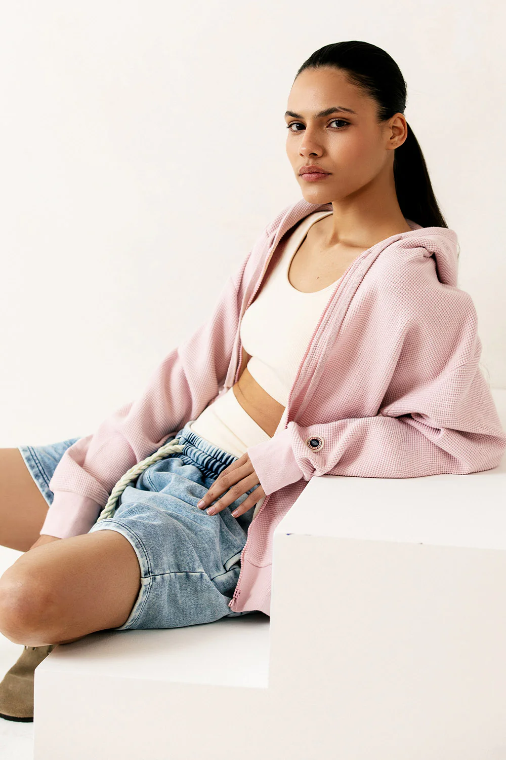 WAFFLE ZIP PRIMROSE - Image 8